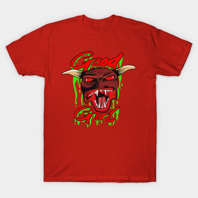 Ghostbusters Terror Dog Good Girl T-Shirt by Jamie Collins